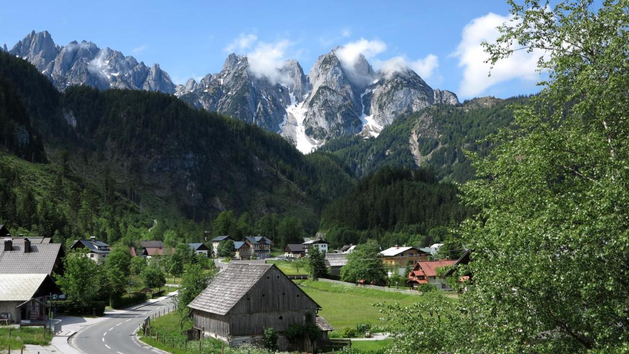 Ferienwohnung Kunterbunt Gosau Esterno foto