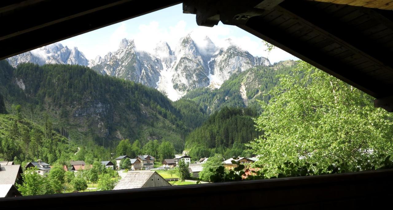 Ferienwohnung Kunterbunt Gosau Esterno foto