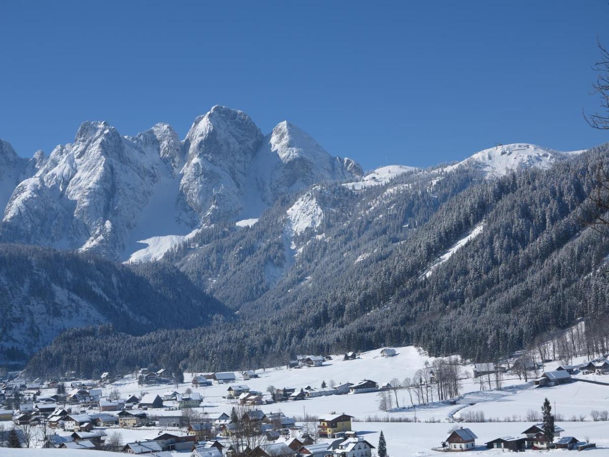 Ferienwohnung Kunterbunt Gosau Esterno foto